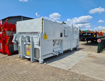 Presscontainer Kippschaufel AJK | Toel Recycling AG