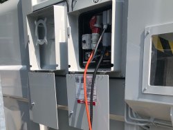 Presscontainer Kippschaufel mit Vandelenschutz