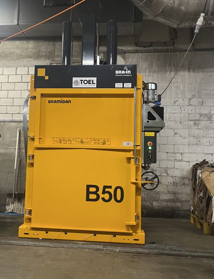 Kartonpresse Bramidan B50 Vorführmaschine