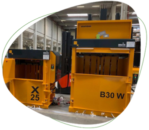 Ballenpresse X25 und B30 W | Toel Recycling AG