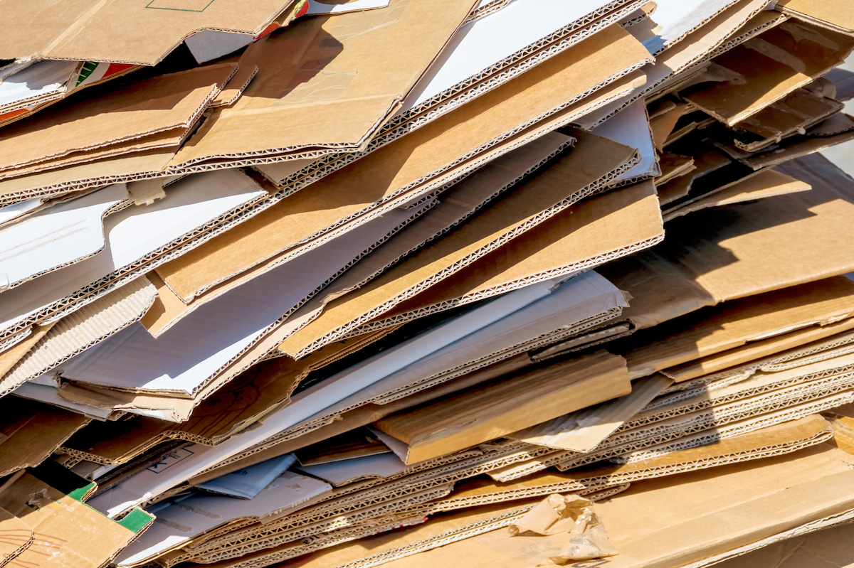 Schredder Materialart Karton