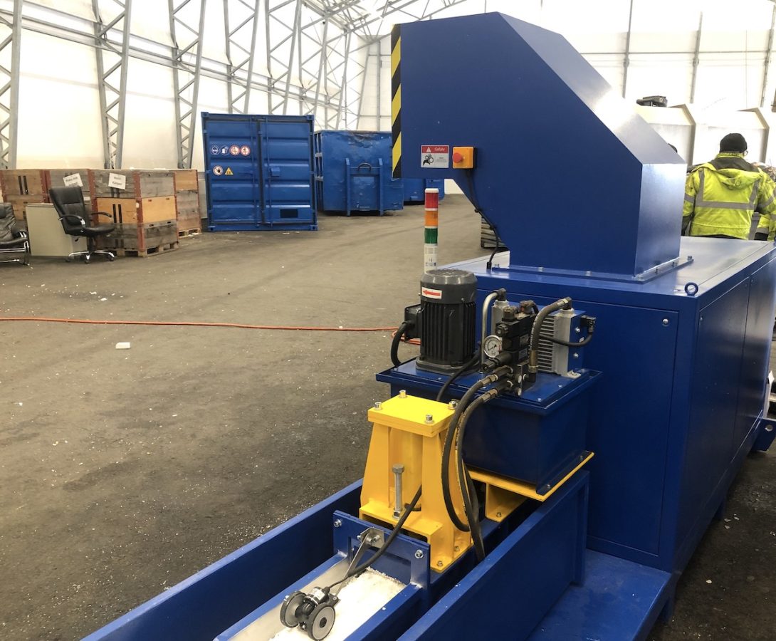 Styroporverdichter TR100 Vorführmaschine Jahrgang 2023 Kopie