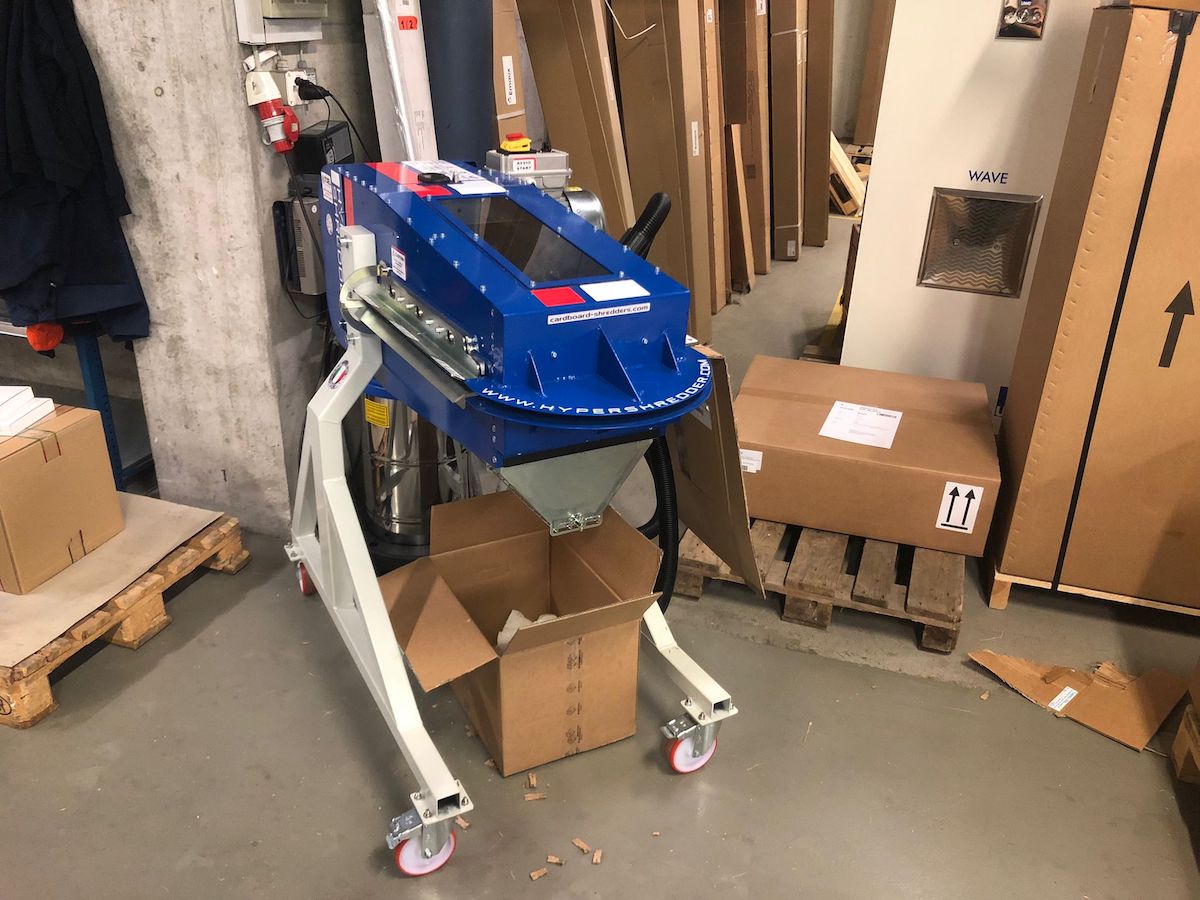 Kartonschredder HS500 Lagermaschine
