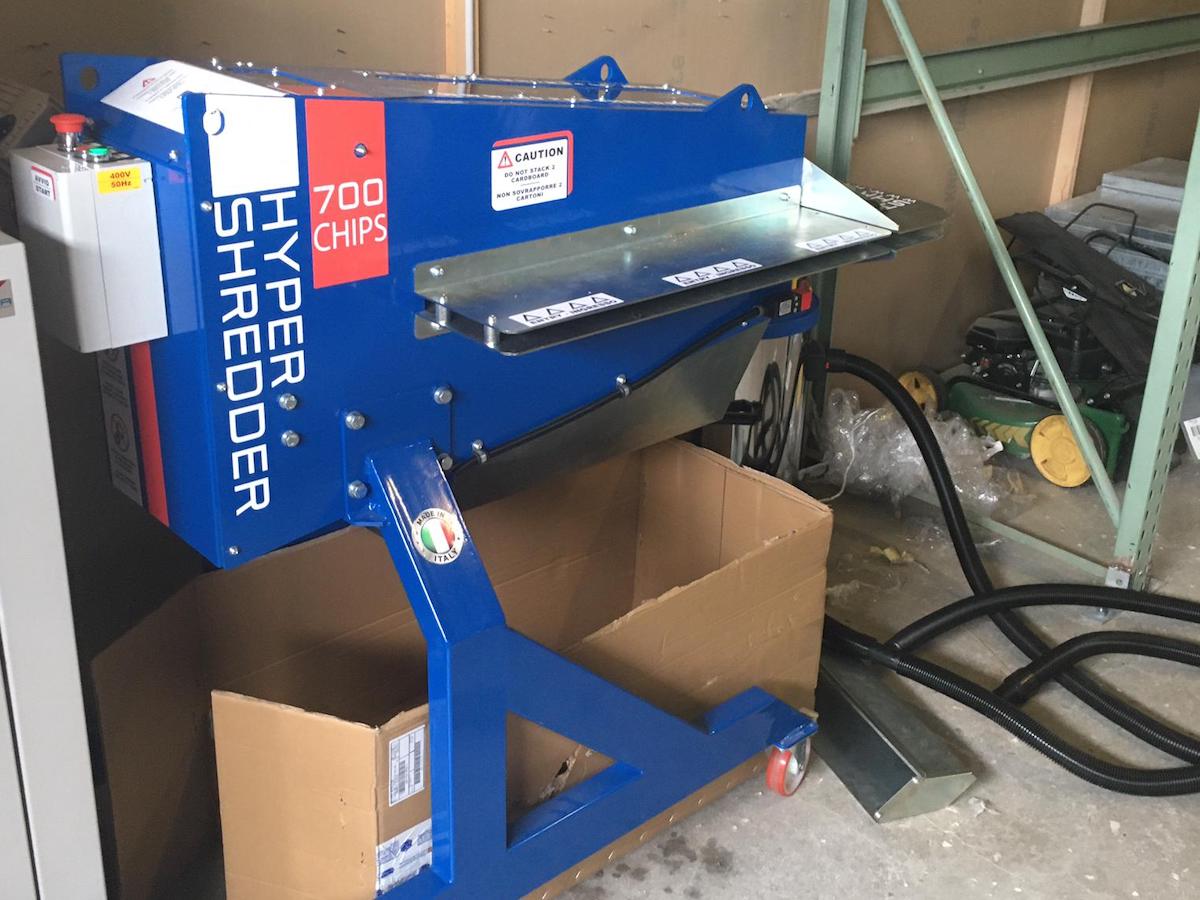 Kartonschredder HS700 Lagermaschine